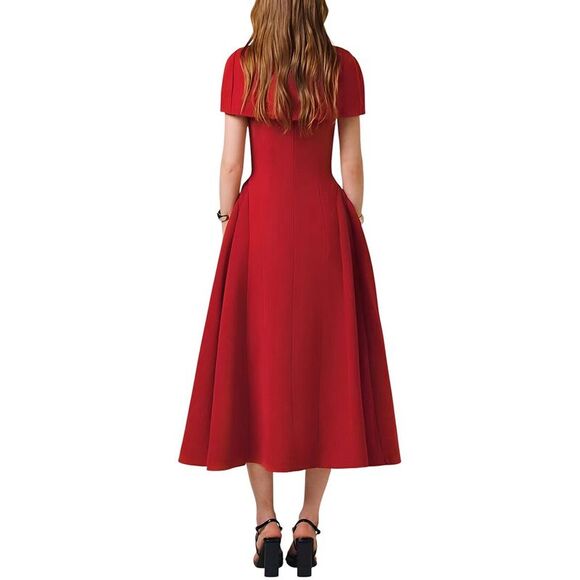 Amanda Royal Womens  Midi Dress - Picture 2 of 3